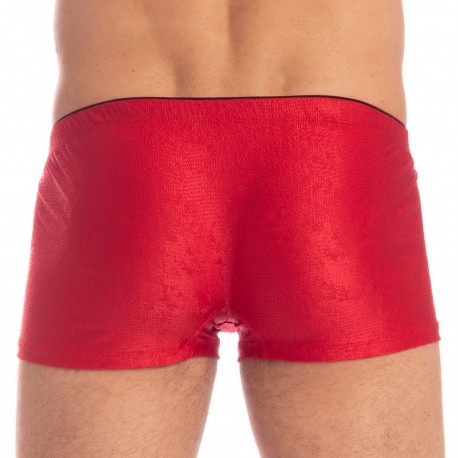 L'Homme invisible Barbados Cherry Push Up Trunks - Red