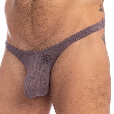 L'Homme invisible Juicy Berry Bikini Thong - Wine