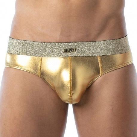 TOF Paris Magic Briefs - Gold