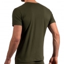 Olaf Benz RED 1601 V-Neck T-Shirt - Olive