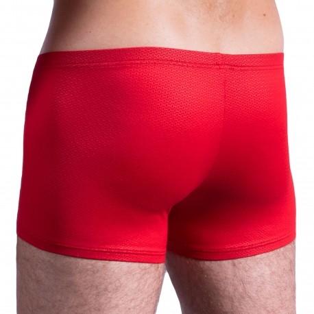 RED 2163 Mini Trunks - Red