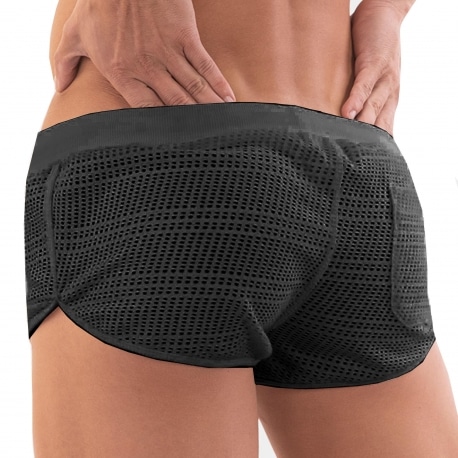 Aachet Mesh Shorts - Black