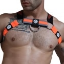 Breedwell Akira Body Harness - Neon Orange