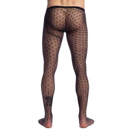 Sexy Collants pour Homme Pantalon de Transparent Elastique Leggin Sous- Vêtements