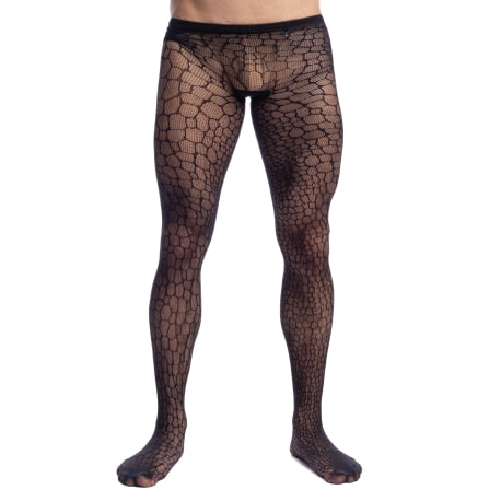 L'Homme invisible Animal Instinct Stockings - Black