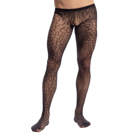 L'Homme invisible Collants Animal Instinct Noirs