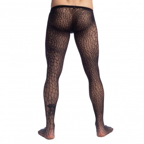 L'Homme invisible Collants Animal Instinct Noirs