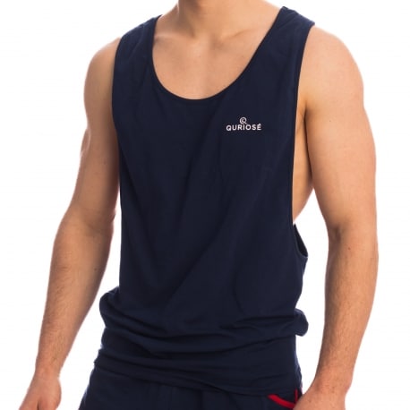 Quriosé Swing It Tank Top - Navy