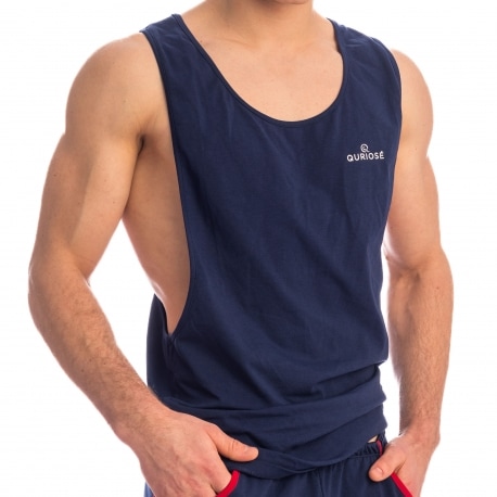 Quriosé Swing It Tank Top - Navy