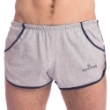 Quriosé Swing It Split Shorts - Heather Grey