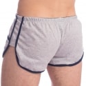 Quriosé Swing It Split Shorts - Heather Grey