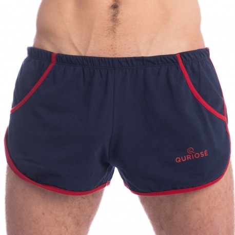 Quriosé Swing It Split Shorts - Navy