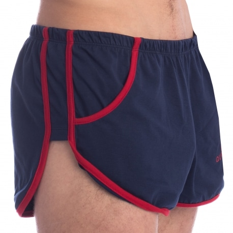 Quriosé Swing It Split Shorts - Navy