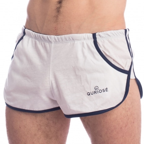 Quriosé Swing It Split Shorts - White