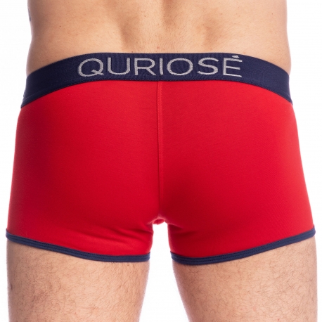 Quriosé Let me Out Cotton Trunks - Red