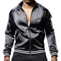 Andrew Christian Squad Satin Jacket - Black