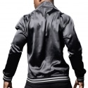 Andrew Christian Squad Satin Jacket - Black