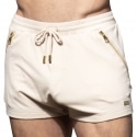 Andrew Christian Maverick Jogger Shorts - Beige