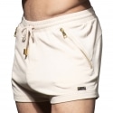 Andrew Christian Maverick Jogger Shorts - Beige