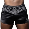 Andrew Christian Short Squad Satin Noir