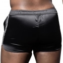 Andrew Christian Short Squad Satin Noir