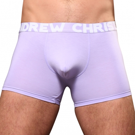 Andrew Christian Almost Naked Bamboo Boxer Briefs - Lavender