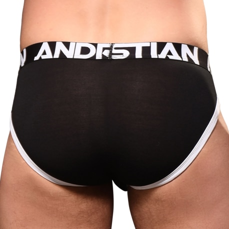 Andrew Christian CoolFlex Active Modal Briefs with Show-It  - Black