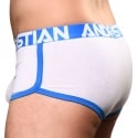 Andrew Christian Boxer CoolFlex Modal Active Show-It Blanc Chiné