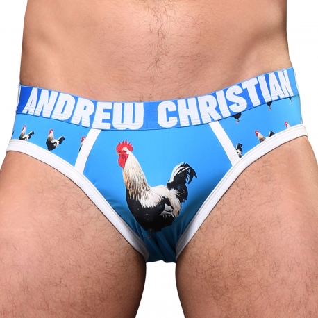 Andrew Christian Almost Naked Cock Briefs - Blue