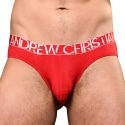 Andrew Christian Almost Naked Happy Modal Briefs - Red