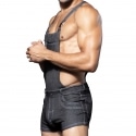 Andrew Christian Cowboy Overalls - Charcoal