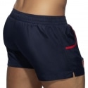 Addicted Rainbow Tape Swim Shorts - Navy