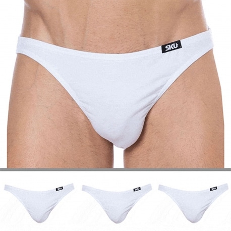 White Men s Mini Briefs INDERWEAR