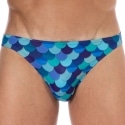 Sweet Banana Slip de Bain Scales Bleu