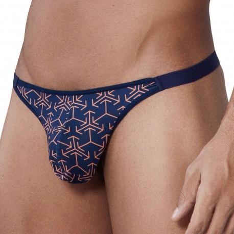Clever Sporty Thong Blue