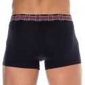 Emporio Armani Boxer Tartan Coton Bleu Marine