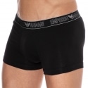 Emporio Armani Boxer Silver Christmas Coton Noir