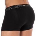 Emporio Armani Boxer Silver Christmas Coton Noir