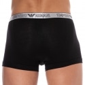 Emporio Armani Boxer Silver Christmas Coton Noir - Argent