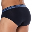 Emporio Armani Core Logoband Cotton Briefs - Navy