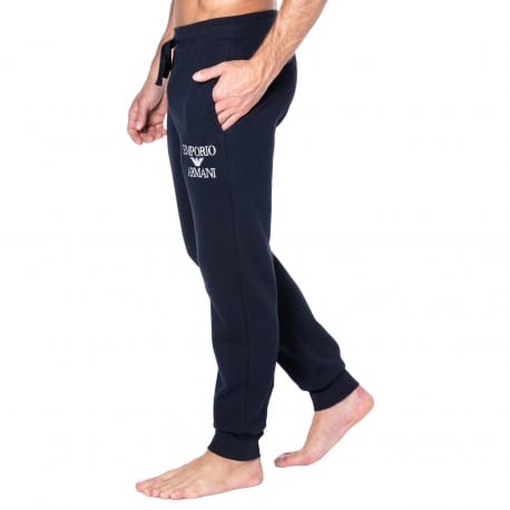 Emporio Armani Iconic Terry Pants - Navy