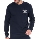 Emporio Armani Iconic Terry Sweater - Navy