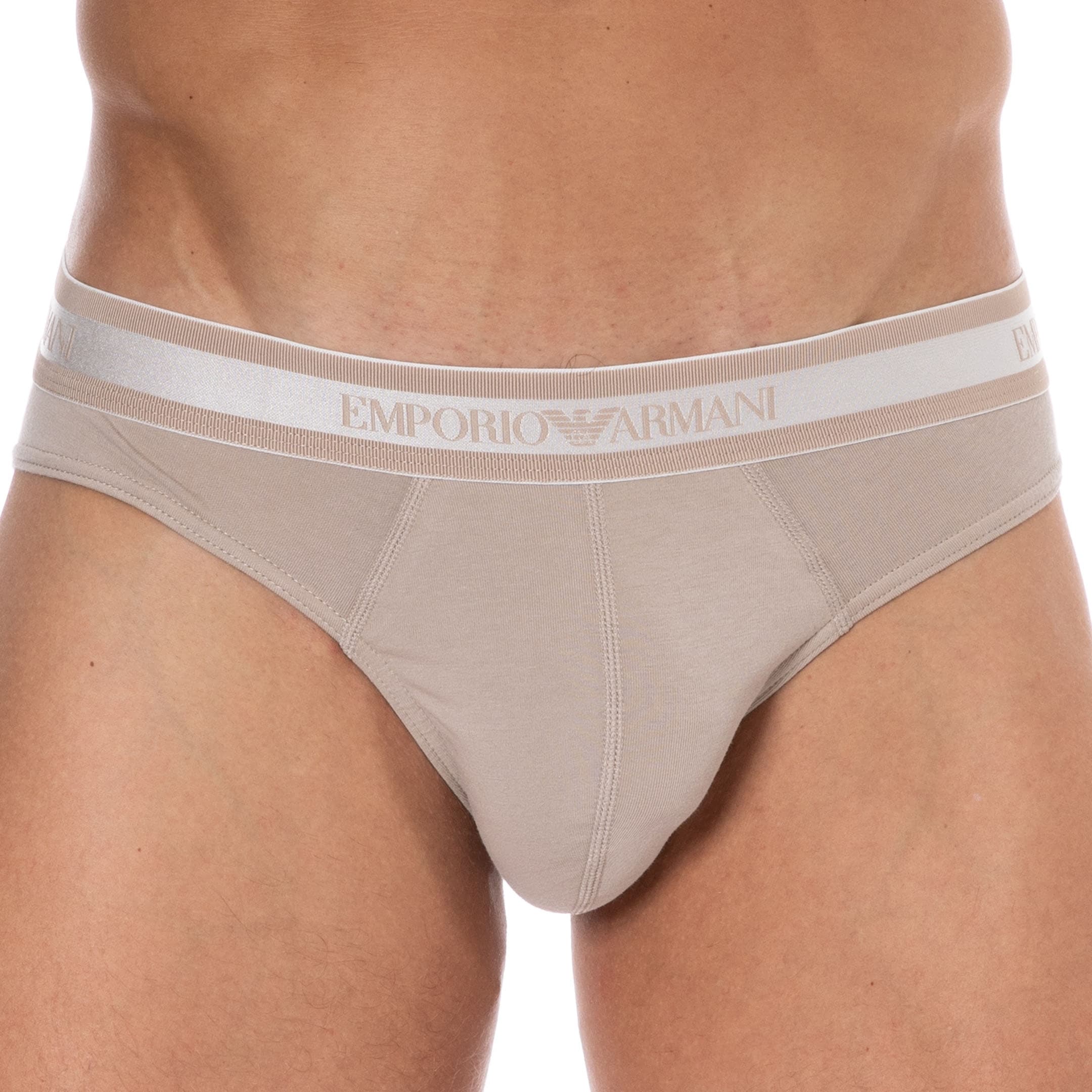 Le slip filet logo, Emporio Armani, Magasinez les Slips tout confort pour  Homme