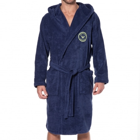 Emporio armani bathrobe best sale mens