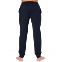 Emporio Armani Rubber Pixel Logo Pants - Navy