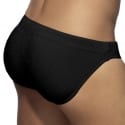 Addicted Piqué Swim Briefs - Black