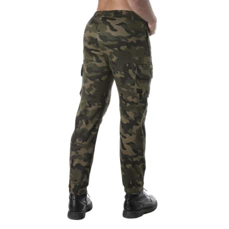 TOF Paris Pantalon Cargo Militaire Camouflage