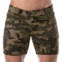 TOF Paris Bermuda Militaire Camouflage