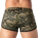 TOF Paris Army Mini Shorts - Camouflage