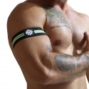 Breedwell 2-Pack New Wave Armbands - Black - Neon Green